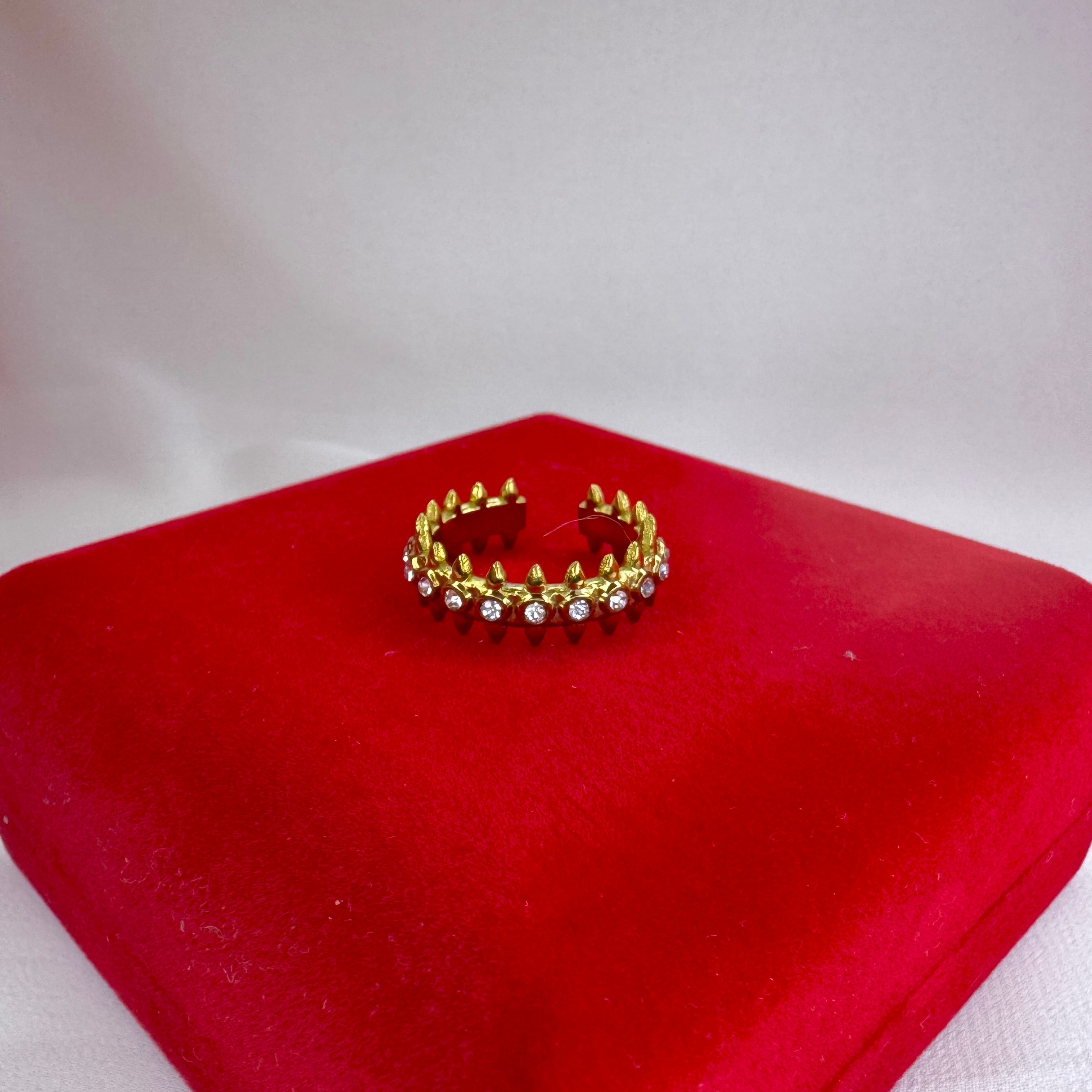 Bague Clash en Pierre